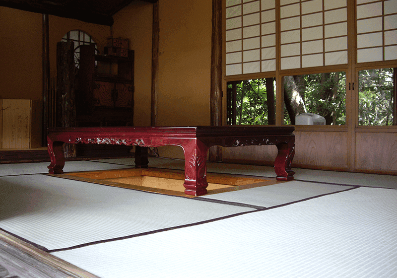 畳替え後の室内